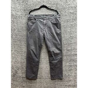 Joes Jeans The Brixton Straight Leg Narrow Denim Jeans Gray Mens Size 36 x 29.5